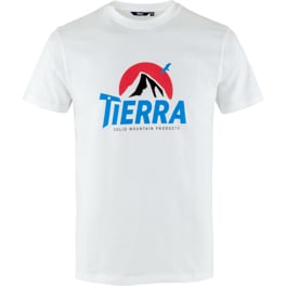 Tierra Organic Cotton Everest Tee M Men’s T-shirts White Main Front 74572