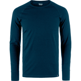 Tierra Utilana Merino Sweater M Men’s Base Layer Tops Blue Main Front 74604